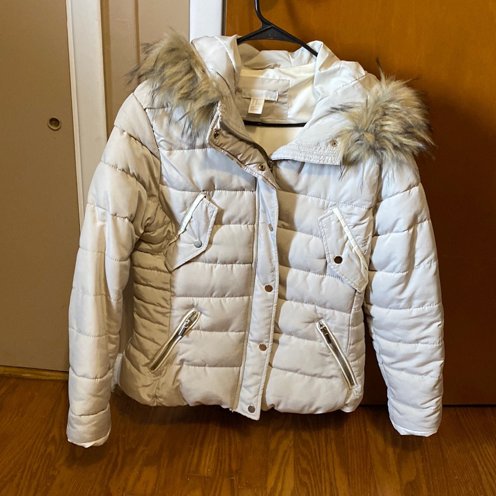 H&M Hooded puffer jacket